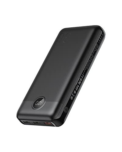 Power Bank VEGER 30000mAh, 20W Ricarica Rapida con Display LED e Multi-Porta