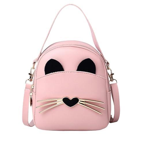 Borsa a Tracolla Rosa da Principessa per Bambina - Mini Accessorio Moda