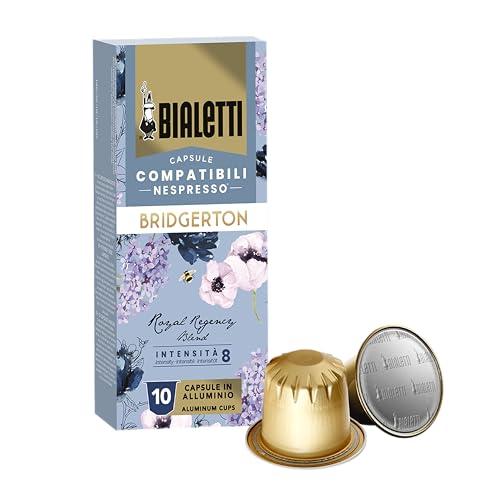 Bialetti Box 10 Capsule Bridgerton Compatibili Nespresso® Gusto Royal Regency