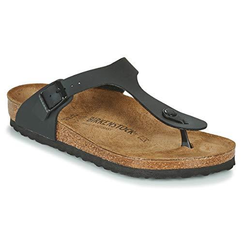 Birkenstock Gizeh Black Birko-Flor Infradito Uomo