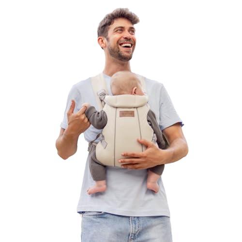 Jané Dual Marsupio Porta Bebè Ergonomico Beige