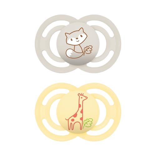 MAM Perfect Succhietto 16+ Mesi (Set da 2) - Giallo/Neutro