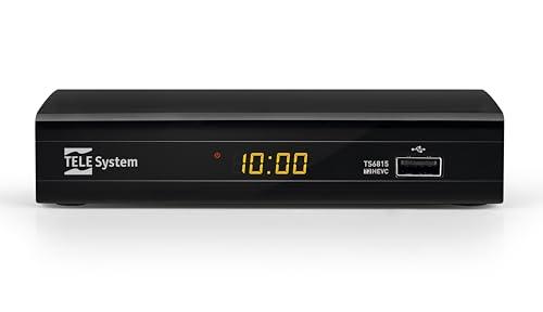 Telesystem TS6815/02 Zapper T2 HEVC Decoder Digitale Terrestre