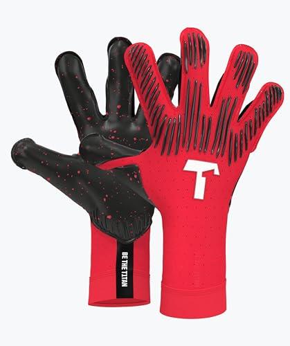 T1TAN Rebel 2.0 Solar Red - Guanti da portiere