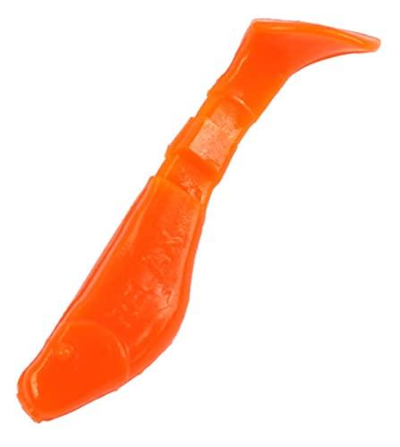 Relax Kopyto 5cm - Esche Artificiali in Gomma Arancioni per Pesce Persico (4 pz)