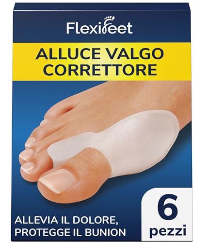 FLEXIFEET Tutore Alluce Valgo Correttore - 6 Pezzi