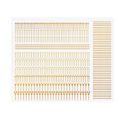 1440 pad strips punti di riparazione per schede elettroniche PCB SMD