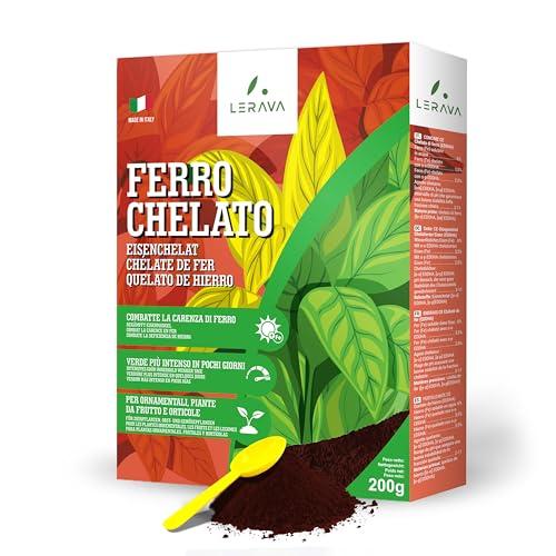 LERAVA® Ferro chelato per piante [RINVERDENTE] - 200g