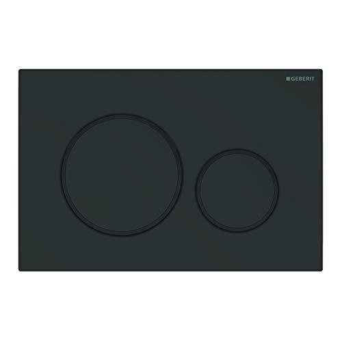 Geberit Placca di comando Sigma20 115.882.16.1, nero opaco