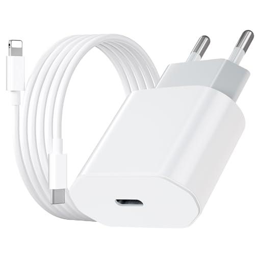 Caricatore iPhone 20W USB-C con Cavo Lightning 2M