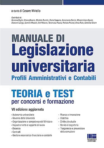 Manuale di legislazione universitaria - Profili Amministrativi e Contabili