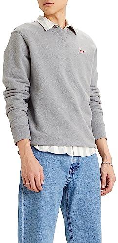 Levi's New Original Crew Felpa Uomo Chisel Grey Heather