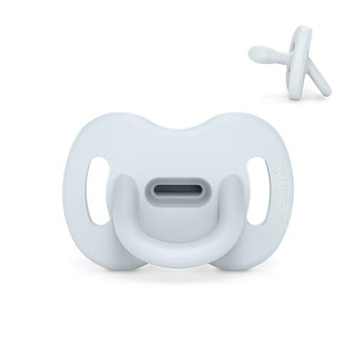 Suavinex Ciuccio Tutto Silicone 0-6 Mesi Azzurro