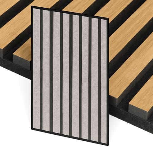 Pannelli Fonoassorbenti Decorativi Effetto Legno Masterbrico 275x60 cm