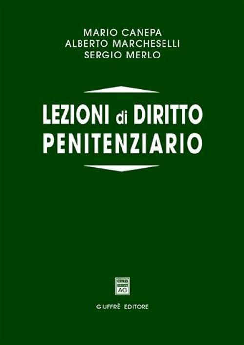 Lezioni Di Diritto Penitenziario