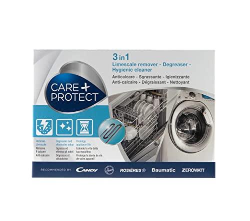 Care+Protect 3 in 1 Anticalcare - Sgrassante - Igienizzante, 12 bustine