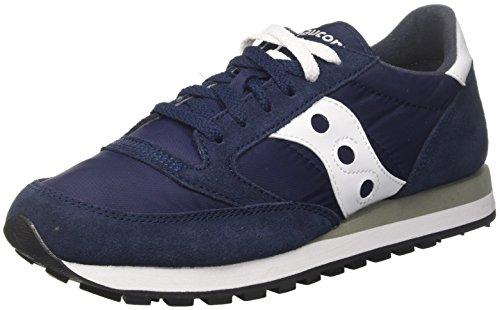 Saucony Jazz Original, Scarpe da Ginnastica Uomo, Multicolore Navy White, 41 EU