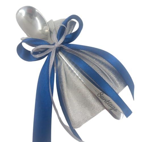 Cucchiaino Personalizzato Inciso in Acciaio Inox 18/10 per Eventi e Bomboniere