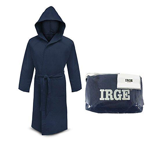 Accappatoio Irge in Microfibra con Cappuccio e Borsetta - Unisex