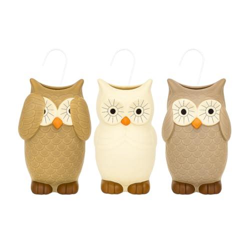 Paluplus Set 3 Evaporatori d'acqua per termosifoni a Gufo