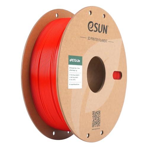 eSUN PETG Filamento 1.75mm - Rosso Unicolore