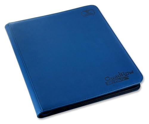 Ultimate Guard - 12-Pocket QuadRow ZipFolio XenoSkin - Blu Scuro