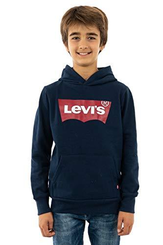 Levi's Lvb Batwing Screenprint Hoodie Blu - Felpa con Cappuccio Bambino
