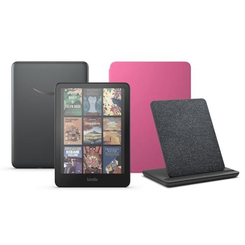 Kindle Paperwhite Signature Edition (2024) Bundle Completo: 32GB, Cover Plant-Based, Dock Wireless