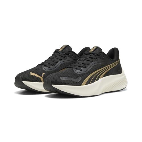 PUMA Pounce Lite, Scarpe da Jogging su Strada Unisex-Adulto, Gold Black