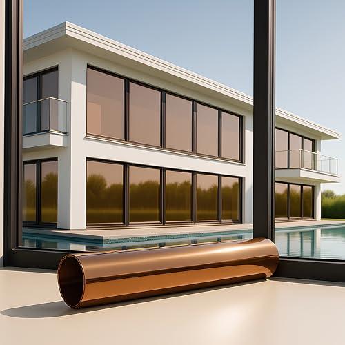 MARAPON® Pellicola per Vetri Finestre a Specchio 90x200 cm