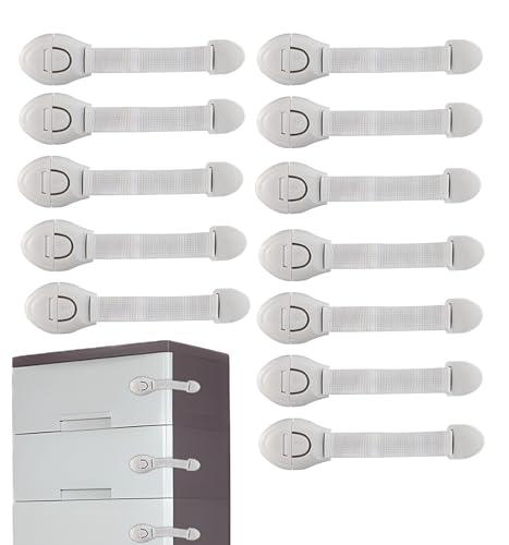 Blocca Cassetti di Sicurezza per Bambini (5ª Generazione) - 12 Pezzi