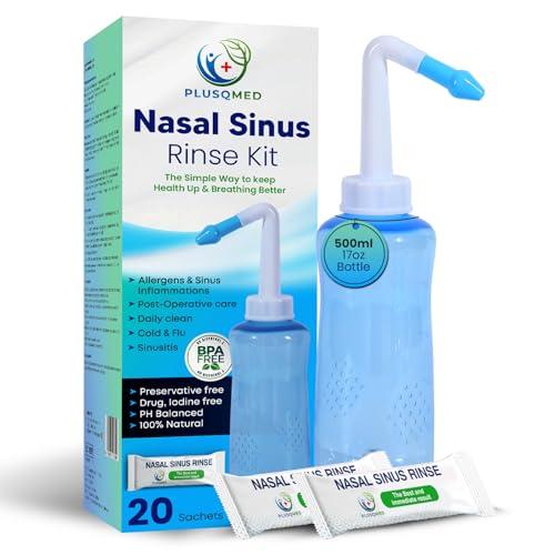 Neti Lota Irrigatore Nasale Adulti e Bambini + 20 Bustine di Sale