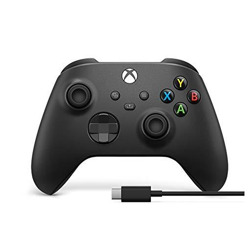 Controller Wireless Xbox - Carbon Black + Cavo USB-C