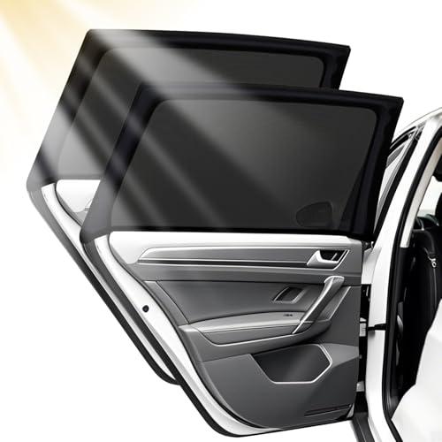 Tendine Parasole Auto Bambini (2 Pezzi) - Protezione UV Universale 90x60cm