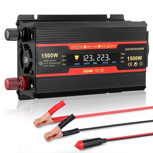 Convertitore di Tensione 1500W per Auto e Camper
