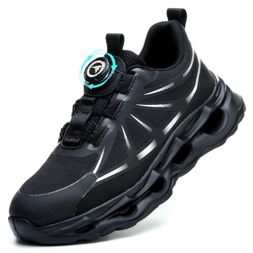 RASEARY Scarpe Antinfortunistiche Uomo Donna - Sicurezza e Comfort per il Lavoro