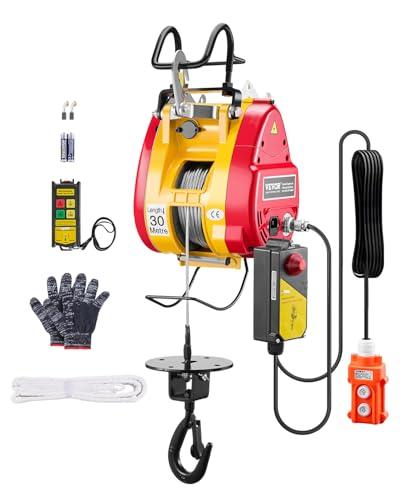 VEVOR Verricello Elettrico 500 kg con Telecomando