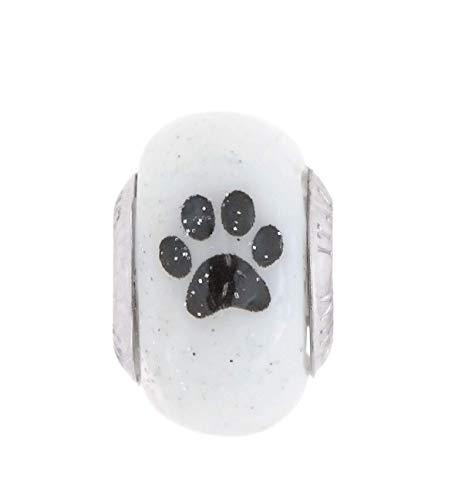 Charm Venetiaurum in vetro originale di Murano e argento 925 - Gioiello Made in Italy Certificato