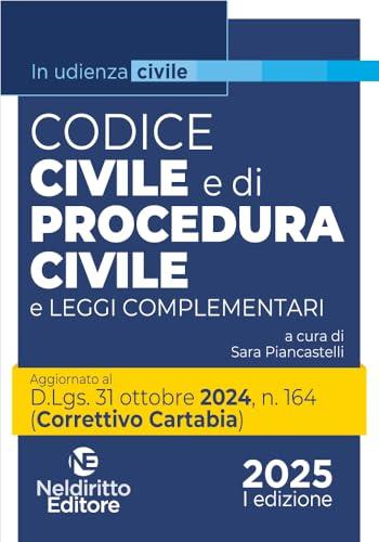 Codice Civile e di Procedura Civile - Edizione 2024 con Decreto Correttivo Cartabia