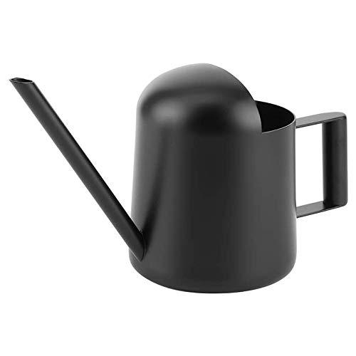 Oikabio Mini Annaffiatoio Nero in Acciaio Inossidabile 300ml