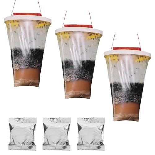 Trappola per Mosche e Zanzare (3 Pezzi)