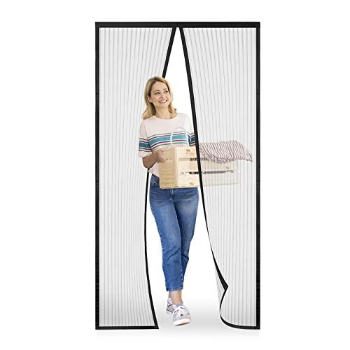 Meet Beauty Zanzariera Magnetica per Porte 130 x 230 cm - Protezione Totale dagli Insetti