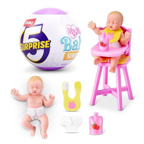5 Surprise My Mini Baby Serie 2 di ZURU, Capsula Misteriosa da Collezione