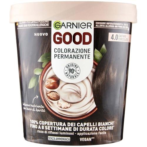 Garnier Good Colorazione Permanente Delicata 4.0 Castano Cioccolato