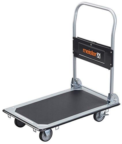 Meister Carrello Piattaforma Pieghevole 150kg con Freno