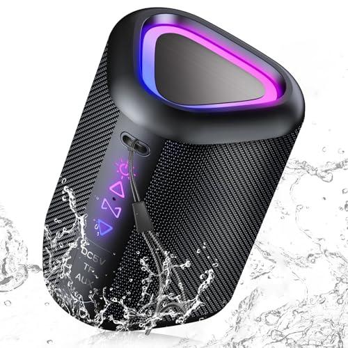 Aowoka 2025 Cassa Bluetooth Portatile con Luci LED RGB