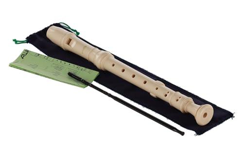 Flauto Dolce Aulos 302B Elite: Armonia e Design in Resina Avorio