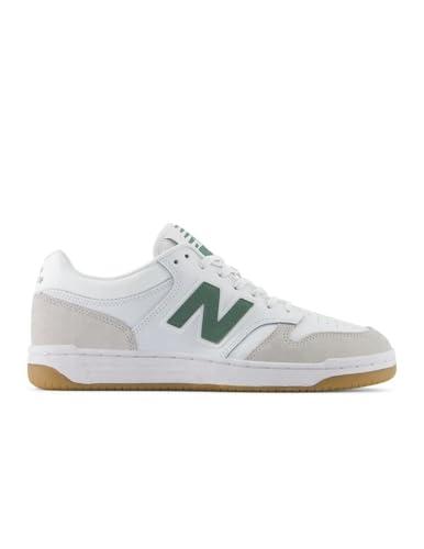 NEW BALANCE 480, Sneaker Uomo, Bianco ostrica, 42.5 EU