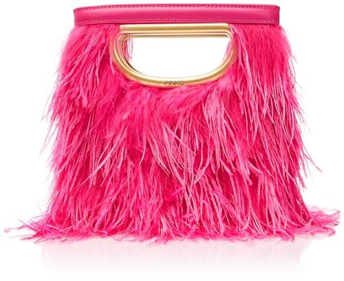Pinko Square Mini Feathers Borsa Donna