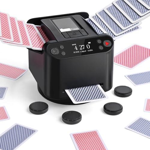 OBLITZON Mescolatore e Distributore Automatico di Carte 2-in-1